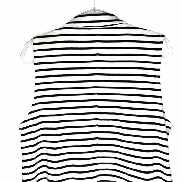Olivia Sky striped Blazer Styled vest L - Picture 7 of 12